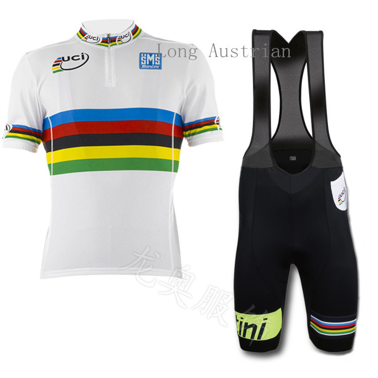 ο 2015Santini  UCI   + ι ݹ Ÿ  Ƿ ª Retail   / UCI clothings /New 2015Santini hero uci cycling jersey + bib shorts wear